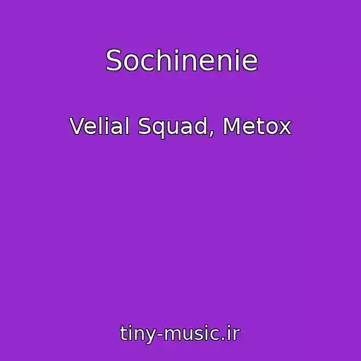 کاور آهنگ Sochinenie از Velial Squad, Metox