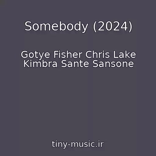 کاور آهنگ Somebody (2024) از Gotye Fisher Chris Lake Kimbra Sante Sansone
