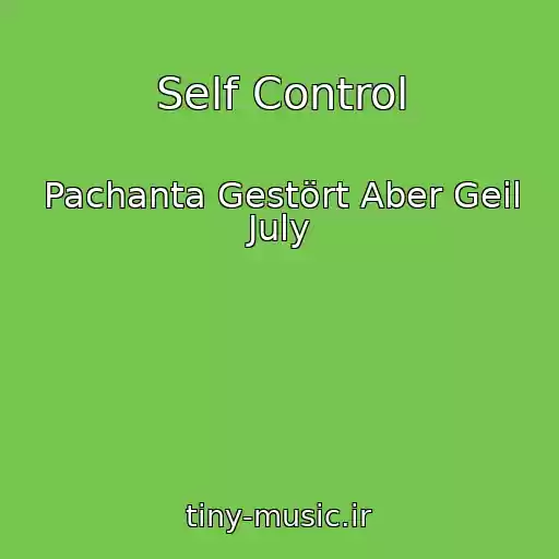 کاور آهنگ Self Control از Pachanta Gestört Aber Geil July