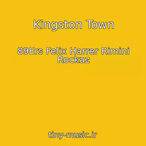 کاور آهنگ Kingston Town از 89Ers Felix Harrer Rimini Rockaz