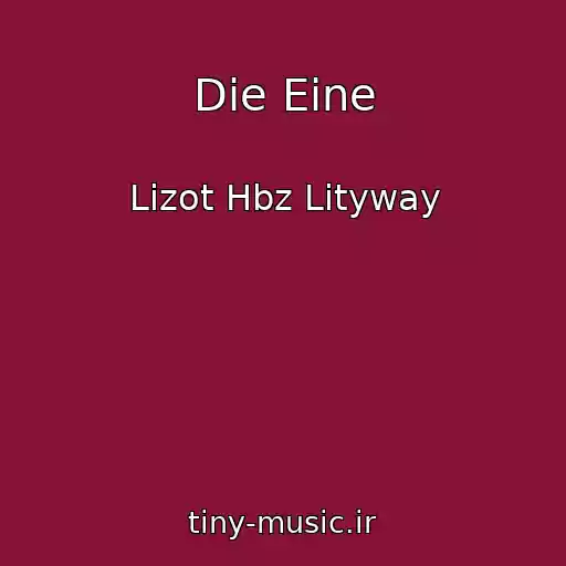 کاور آهنگ Die Eine از Lizot Hbz Lityway