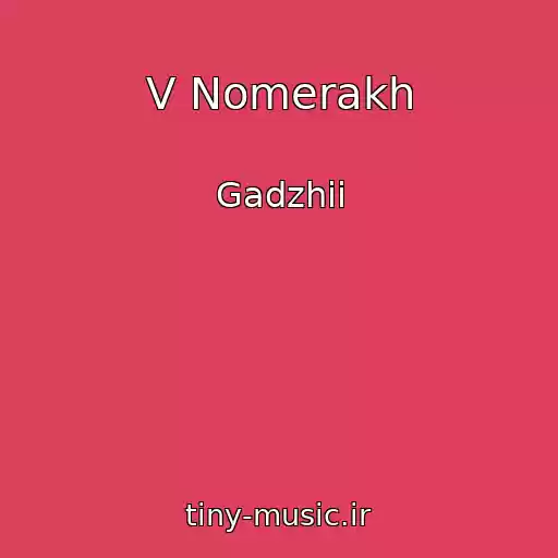 کاور آهنگ V Nomerakh از Gadzhii