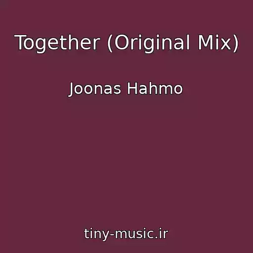 کاور آهنگ Together (Original Mix) از Joonas Hahmo