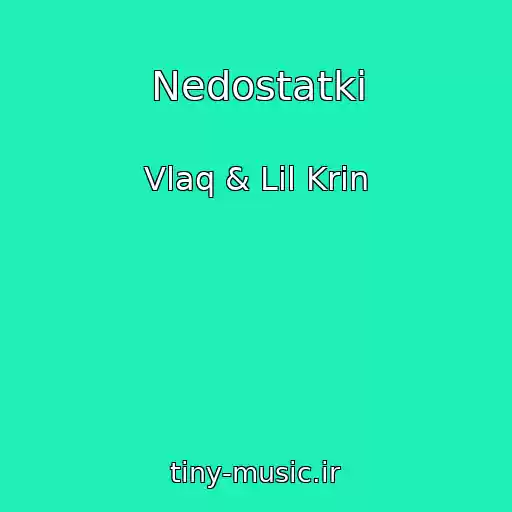 کاور آهنگ Nedostatki از Vlaq & Lil Krin