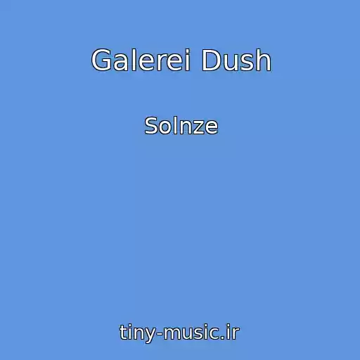 کاور آهنگ Galerei Dush از Solnze