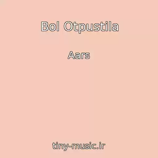 کاور آهنگ Bol Otpustila از Aars
