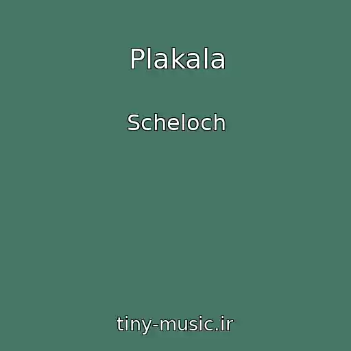 کاور آهنگ Plakala از Scheloch