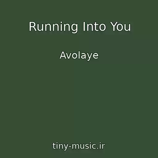 کاور آهنگ Running Into You از Avolaye