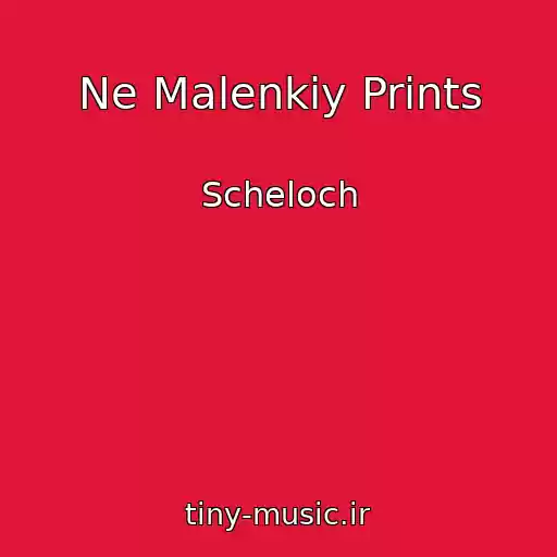 کاور آهنگ Ne Malenkiy Prints از Scheloch