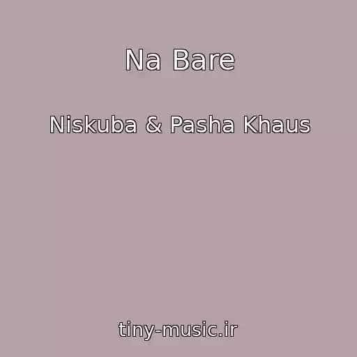 کاور آهنگ Na Bare از Niskuba & Pasha Khaus