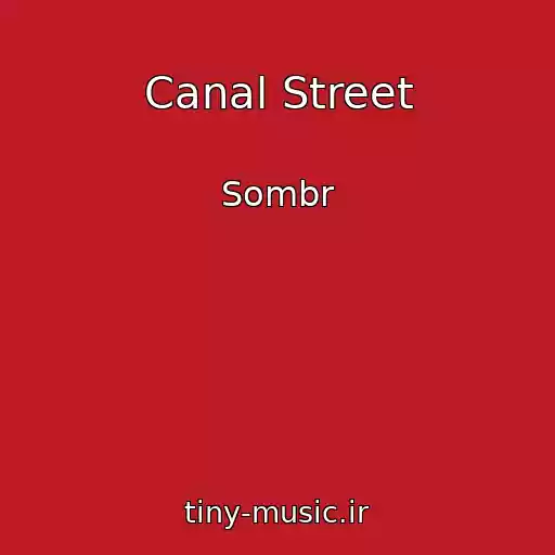 کاور آهنگ Canal Street از Sombr