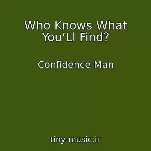 کاور آهنگ Who Knows What You’Ll Find? از Confidence Man