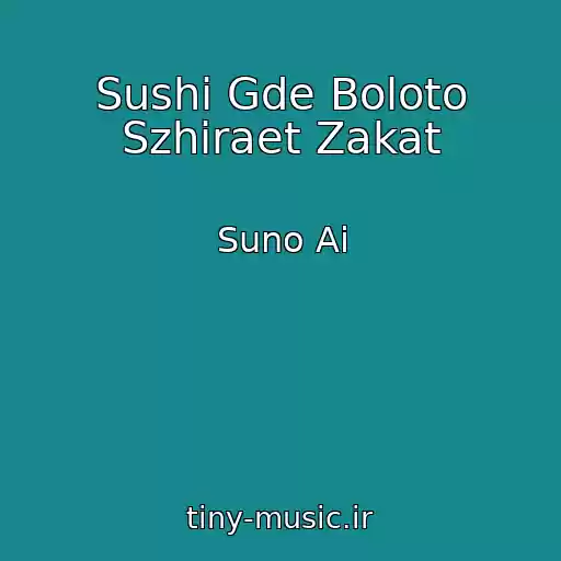 کاور آهنگ Sushi Gde Boloto Szhiraet Zakat از Suno Ai