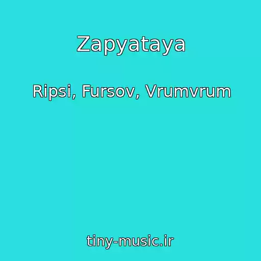کاور آهنگ Zapyataya از Ripsi, Fursov, Vrumvrum