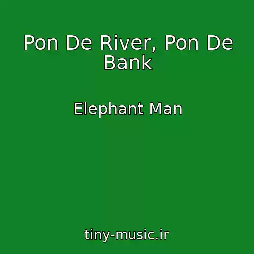 کاور آهنگ Pon De River, Pon De Bank از Elephant Man