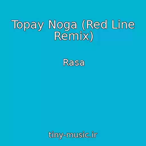 کاور آهنگ Topay Noga (Red Line Remix) از Rasa