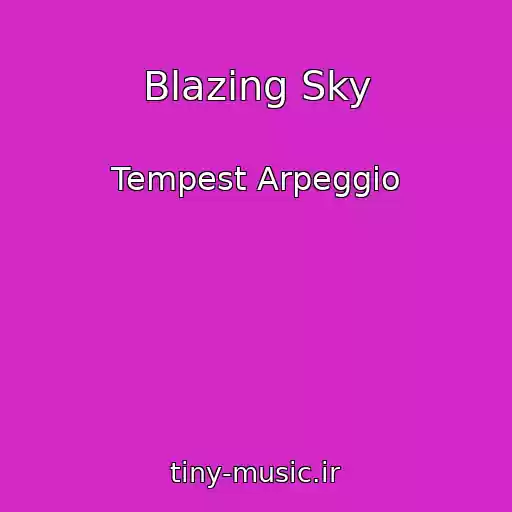 کاور آهنگ Blazing Sky از Tempest Arpeggio
