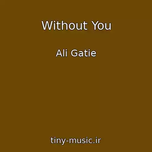 کاور آهنگ Without You از Ali Gatie