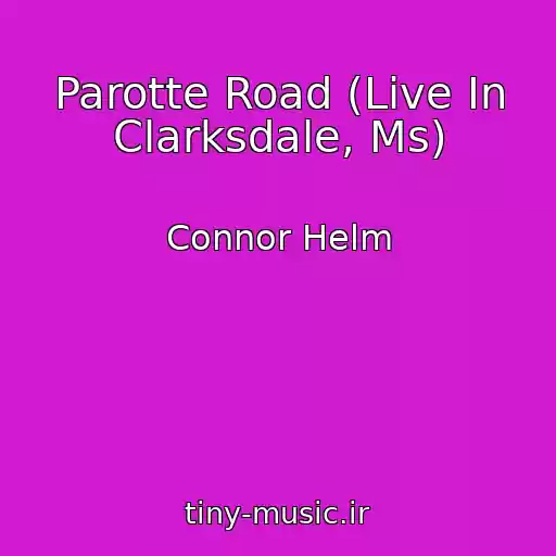 کاور آهنگ Parotte Road (Live In Clarksdale, Ms) از Connor Helm
