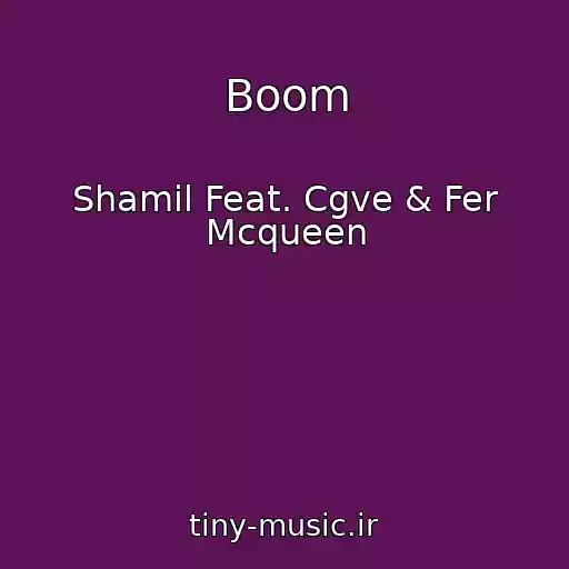 کاور آهنگ Boom از Shamil Feat. Cgve & Fer Mcqueen