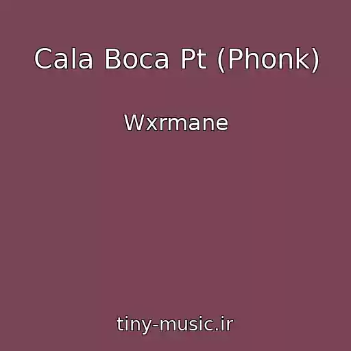 کاور آهنگ Cala Boca Pt (Phonk) از Wxrmane