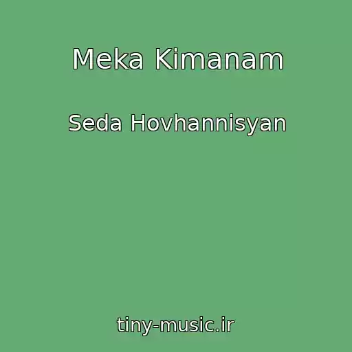 کاور آهنگ Meka Kimanam از Seda Hovhannisyan