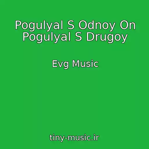 کاور آهنگ Pogulyal S Odnoy On Pogulyal S Drugoy از Evg Music