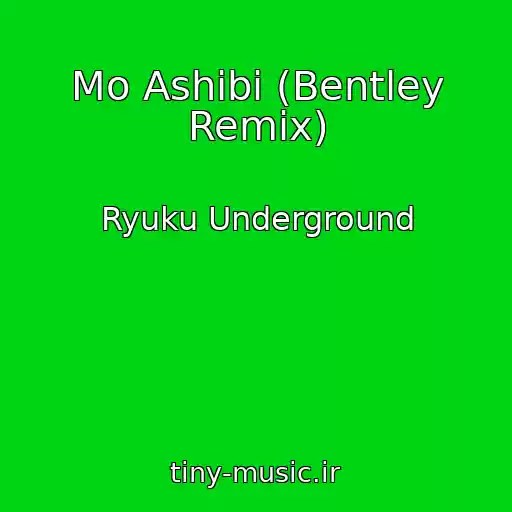 کاور آهنگ Mo Ashibi (Bentley Remix) از Ryuku Underground