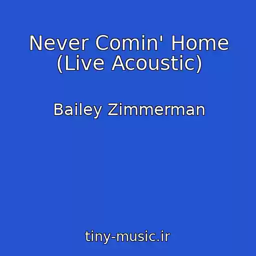 کاور آهنگ Never Comin' Home (Live Acoustic) از Bailey Zimmerman