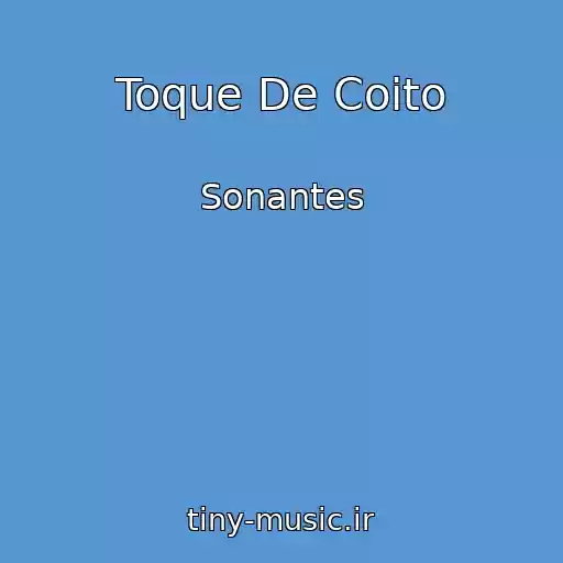 کاور آهنگ Toque De Coito از Sonantes