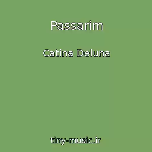 کاور آهنگ Passarim از Catina Deluna