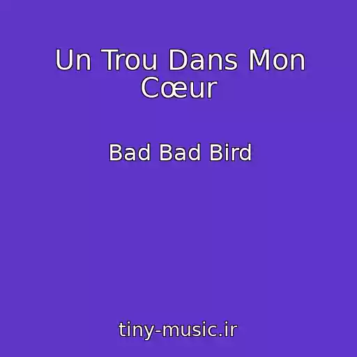 کاور آهنگ Un Trou Dans Mon Cœur از Bad Bad Bird