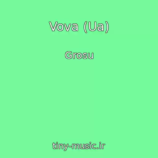 کاور آهنگ Vova (Ua) از Grosu