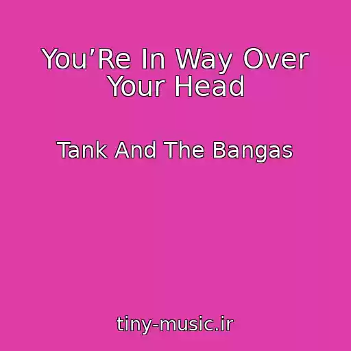 کاور آهنگ You’Re In Way Over Your Head از Tank And The Bangas