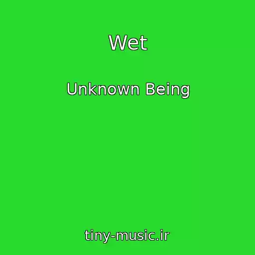 کاور آهنگ Wet از Unknown Being