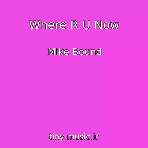 کاور آهنگ Where R U Now از Mike Bound