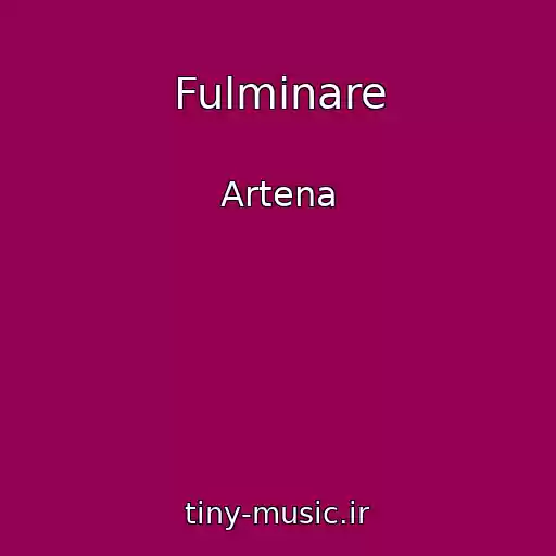 کاور آهنگ Fulminare از Artena