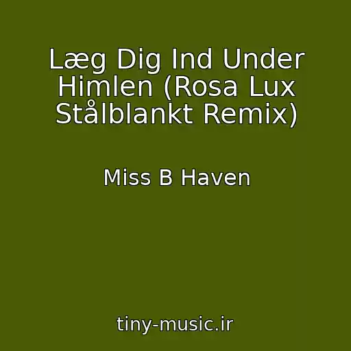 کاور آهنگ Læg Dig Ind Under Himlen (Rosa Lux Stålblankt Remix) از Miss B Haven