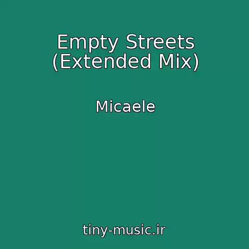 کاور آهنگ Empty Streets (Extended Mix) از Micaele