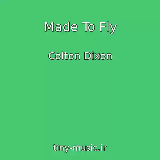 کاور آهنگ Made To Fly از Colton Dixon