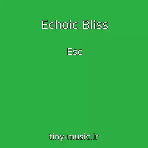 کاور آهنگ Echoic Bliss از Esc
