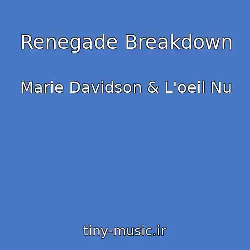 کاور آهنگ Renegade Breakdown از Marie Davidson & L'oeil Nu
