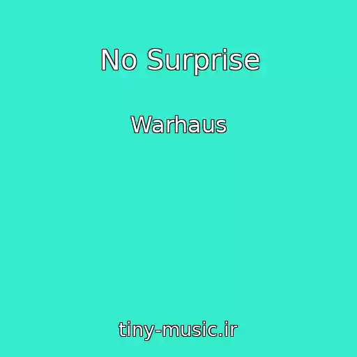 کاور آهنگ No Surprise از Warhaus