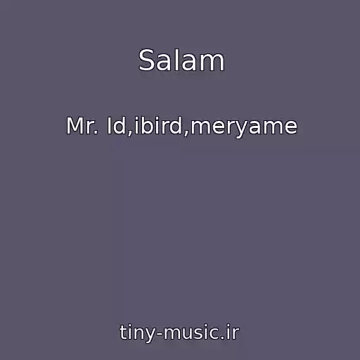 کاور آهنگ Salam از Mr. Id,ibird,meryame
