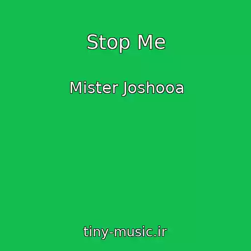 کاور آهنگ Stop Me از Mister Joshooa