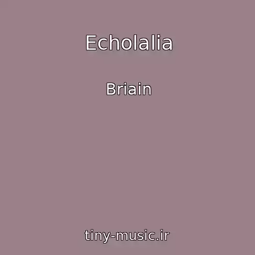 کاور آهنگ Echolalia از Briain