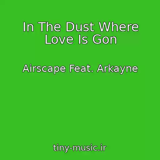 کاور آهنگ In The Dust Where Love Is Gon از Airscape Feat. Arkayne