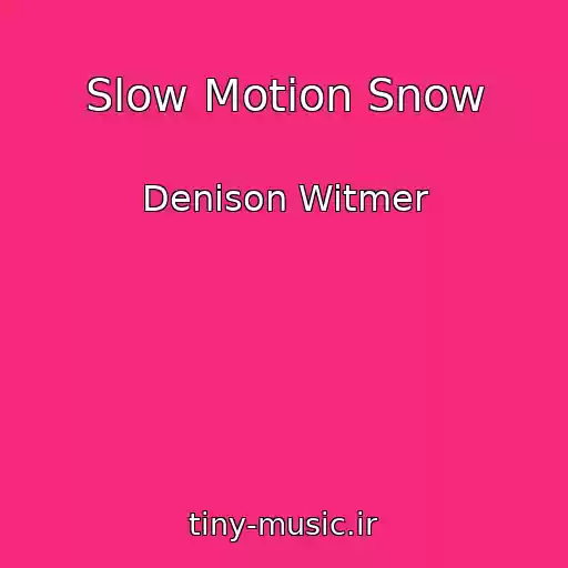 کاور آهنگ Slow Motion Snow از Denison Witmer