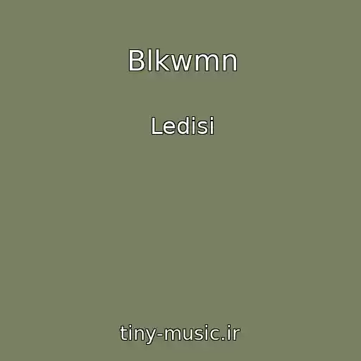 کاور آهنگ Blkwmn از Ledisi