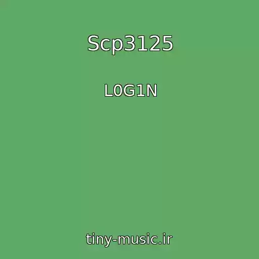 کاور آهنگ Scp3125 از L0G1N